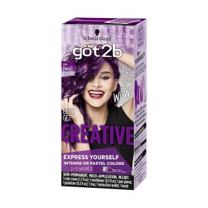 Tintas Got2B Semi-Permanentes para Cabelo: Roxo Vivo - Perky Purple