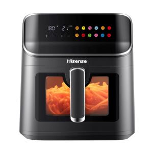 Fritadeira Sem Oleo Hisense Air Fryer 6.7L 1350W, Preto
