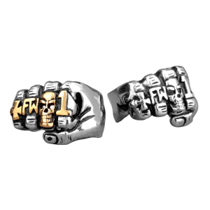 Anel Masculino Inox Silver 12247, Tamanho: 9