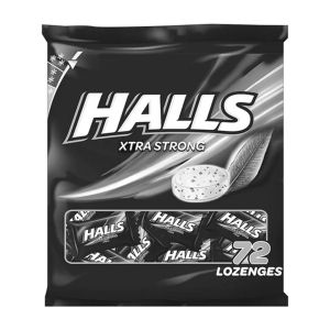 Rebuçados Halls Extra Strong, 72 Unidades