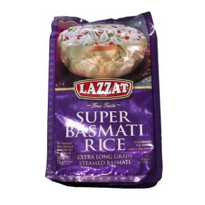 Arroz Basmati Extra Longo Lazzat, 1 Kg