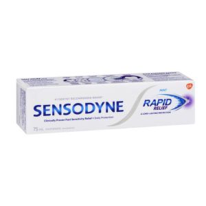 Pasta Dentifrica Sensodyne Mint Rapid Relief, 75 ml