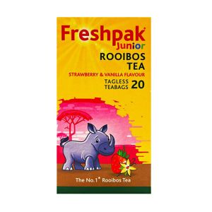 Chá Freshpak Junior Strawberry & Vanilla, 20 un