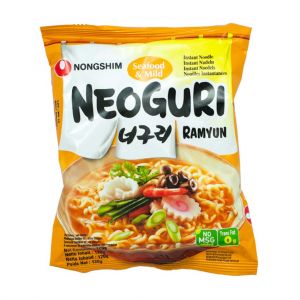Massa Instantânea Neoguri Ramen Seafood & Mild Soup, 5 x 120 g
