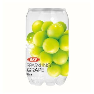 Água com Gás OKF Uva Lite, 350 ml