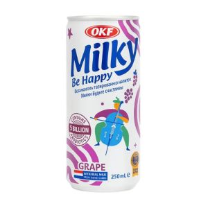 Refresco Coreano OKF Milky Grape, 250 ml