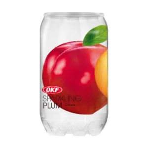 Água com Gás OKF Ameixa, 350 ml