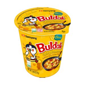 Massa Instantânea Buldak Cheese Spicy Ramen Cup , 70 g