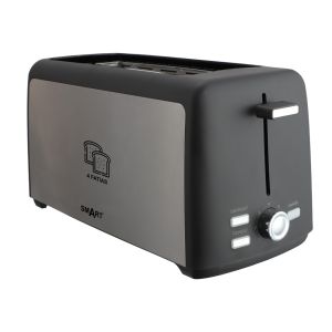 Torradeira SMART 4 Fatias 1400w, Inox