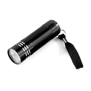 Lanterna Resiliente Altitude 9 LED, Preto