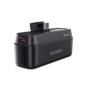 Power Bank Choetech 5000mAh Tipo C, Preto