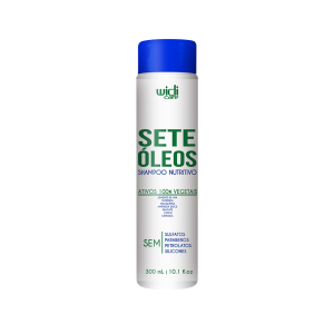 Shampoo Nutritivo Widi Care Sete Óleos, 300ml