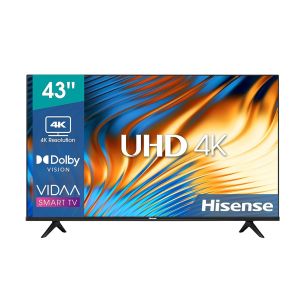 TV Hisense 43" 4k Uhd Hdr10+ Dolby Vision 43E6N