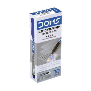 Marcador Azul Doms CD-DVD/OHP