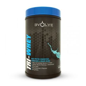 Suplemento Proteico Evolve Nutrition Tri-Whey, 900g