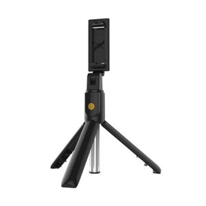 Estabilizador Selfie Stick Integrado Tripod K07 Sem Fio, Preto