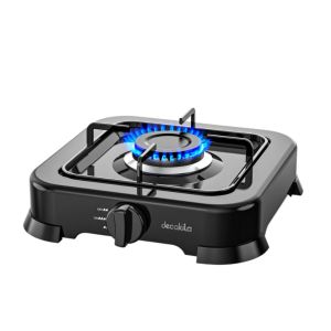 Fogão Gás Portátil Decakila 1 Boca, Preto