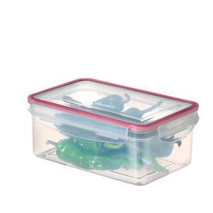Tigela Rectangular Decakila 1.2L Tampa Lacre