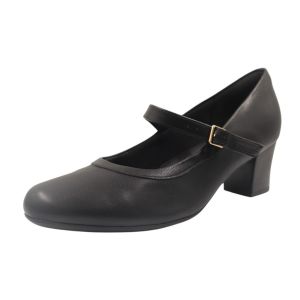 Sapato Salto Médio Piccadilly, Preto