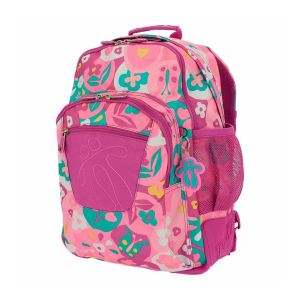 Mochila Escolar Infantil Totto Rayol Rosa Estampado