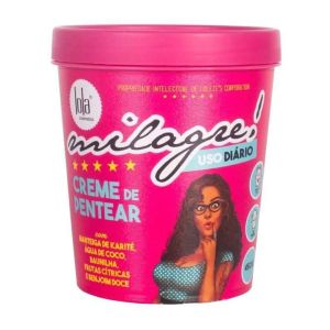 Creme de Pentear Lola Cosmetics com Água de Coco Frutas Cítricas e Manteiga de Karité, 450g