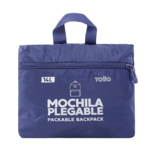 Mochila Dobrável Totto Xingu, Azul