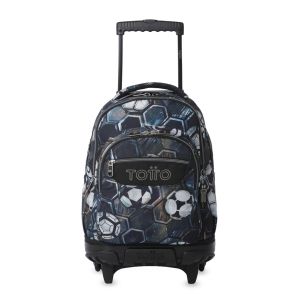 Mochila Escolar com Rodas Totto, Verat Futebol