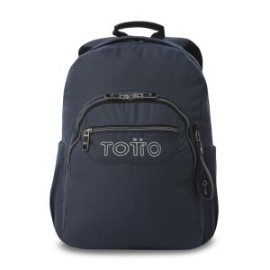 Mochila Totto Acuareles Ecole Solid, Azul