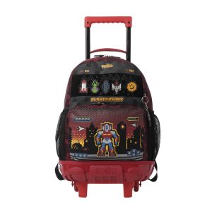 Mochila Escolar com Rodas Totto Digibot, Tamanho M