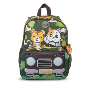 Kit de Mochila Escolar e Livro de Colorir Totto Safari S
