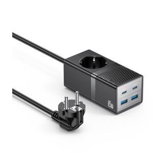 Extensão Eléctrica de 65W Yesido MC36, 1.5 m