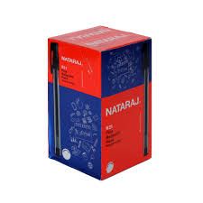 Caixa Caneta Nataraj 1x50, Preto