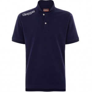 Polo Azul Marinho Masculino Kappa