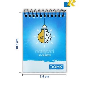 Bloco De Nota A5 DOMS, 50 pg