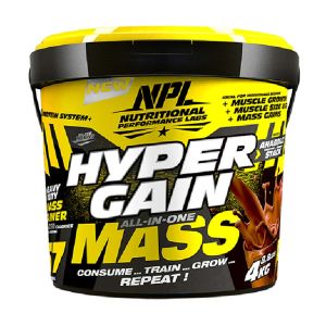 Suplemento para Crescimento Muscular NPL Hyper Gain, 4 Kg