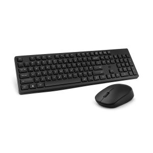 Teclado e Mouse Sem Fio HP CS10, Preto