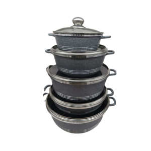 Jogo de 5 Panelas Anti-Aderente, 20x24x28x32