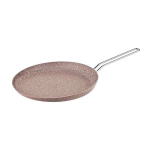 Frigideira Antiaderente para Crepe OMS 28cm 3234, Castanha