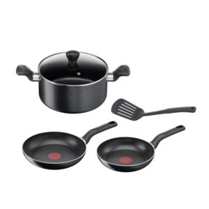 Conjunto de Panelas Antiaderentes Tefal Super Cook B143s585, 5 Pcs