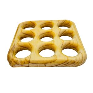 Bases para Panela Quadradas com Furos, 2 un