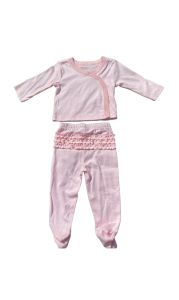 Conjunto Infantil Bundles 3 a 6 Meses, Rosa