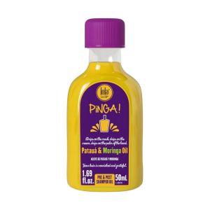 Óleo de Patauá & Moringa Lola Cosmetics Seu Cabelo Brilhante e Muito Agradecido Óleo Pré e Pós Shampoo, 50 ml
