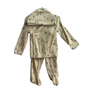 Conjunto Infantil Carters 9 Meses, Creme