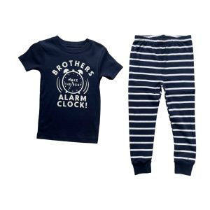 Conjunto De Pijama Infantil Carters 2 a 4 Anos, Azul Marinho