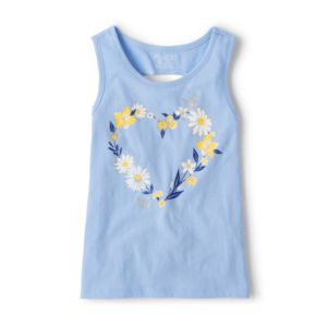 Blusa Infantil Childrens Place 10-12 Anos, Azul Claro