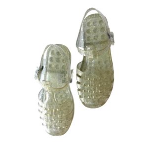 Sandália Infantil Childrens Place Tamanho 13, Silicone Transparente