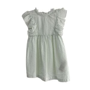 Vestido Infantil Kiabe 18 Meses, Verde Claro