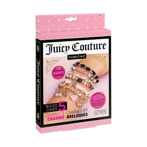 Conjunto DIY para Mini Pulseiras Juicy Couture, 118 pcs