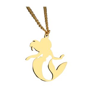 Colar Feminino Inox Dourado 20352