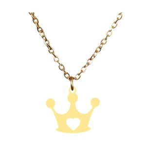 Colar Feminino Inox Dourado 20366